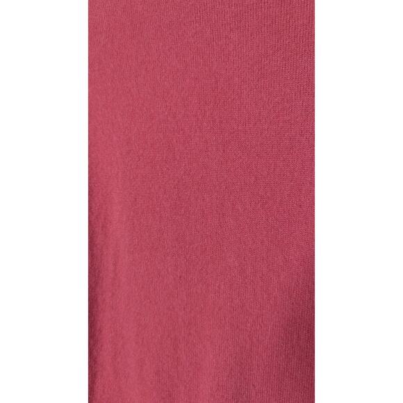 Preston & York premiere pink cashmere crew neck warm sweater size medium - Picture 3 of 8
